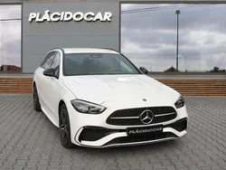 Branco Usado 2023 Mercedes C300e AMG line Carrinha | € 51.350 (Preço justo)