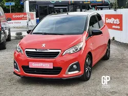 Vermelho Usado 2017 Peugeot 108 GT-line Citadino | € 9.900 (Preço elevado)