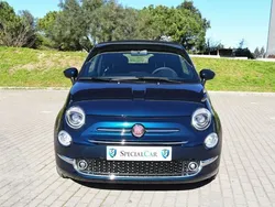Azul Usado 2024 Fiat 500C Cabrios | € 17.950 (Preço justo)