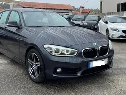 Cinza Usado 2016 BMW 116 Sport Line Citadino | € 14.990