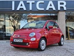 Vermelho Usado 2019 Fiat 500 Lounge Citadino | € 11.900 (Preço justo)