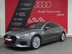 Cinzento escuro metalizado Usado 2019 Audi A7 Sportback Ambiente Citadino | € 38.990