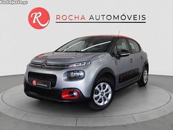 Cinza Usado 2019 Citroën C3 PureTech Citadino | € 10.890 (Preço justo)