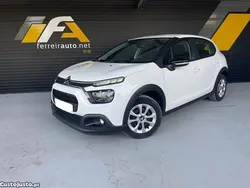 Branco Usado 2021 Citroën C3 Feel Citadino | € 11.900 (Bom preço)