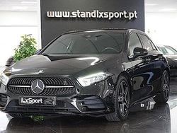 Preto Usado 2020 Mercedes A180 AMG line | € 27.990 (Preço justo)