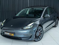 Cinzento Usado 2021 Tesla Model 3 Performance Sedan | € 32.800 (Preço justo)