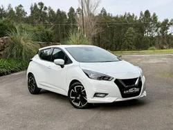 Branco Usado 2022 Nissan Micra Acenta Citadino | € 14.900 (Bom preço)