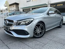 Cinza Usado 2017 Mercedes CLA180 Shooting Brake AMG line Carrinha | € 21.950 (Preço justo)