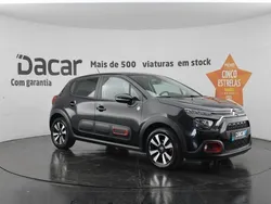 Preto Usado 2021 Citroën C3 Citadino | € 11.899 (Bom preço)
