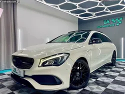 Branco Usado 2017 Mercedes CLA200 Shooting Brake AMG line Carrinha | € 22.499 (Preço justo)