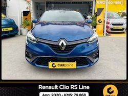 Azul Usado 2020 Renault Clio V RS Line Citadino | € 17.900 (Caro)