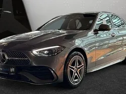 Cinza Usado 2024 Mercedes C300 AMG line Sedan | € 55.990 (Preço elevado)