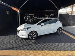 Branco Usado 2020 Nissan Micra Tekna+ Citadino | € 14.900 (Preço justo)