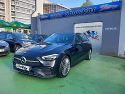 Preto Usado 2022 Mercedes C220 AMG line Carrinha | € 41.990 (Caro)