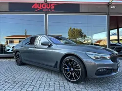 Cinza Usado 2018 BMW 740 iPerformance Sedan | € 49.000