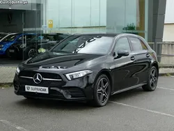 Preto Usado 2021 Mercedes A250 AMG line | € 32.900 (Preço justo)