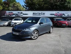 Cinza Usado 2021 Skoda Fabia Ambition | € 10.450 (Preço justo)