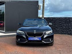 Preto Usado 2019 BMW 218 Sport Line Cabrios | € 23.990 (Preço justo)
