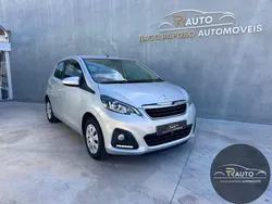 Cinza Usado 2019 Peugeot 108 Active Citadino | € 11.250 (Preço justo)