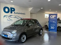 Cinzento Usado 2014 Fiat 500C Lounge Cabrios | € 9.450 (Preço justo)