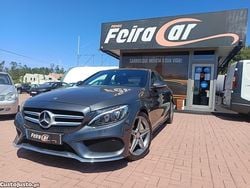 Cinza Usado 2015 Mercedes C300e AMG line Sedan | € 24.000 (Caro)