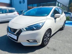 Branco Usado 2017 Nissan Micra N-Connecta Citadino | € 9.950 (Bom preço)