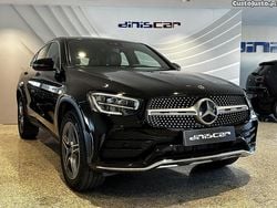 Preto Usado 2022 Mercedes GLC300e AMG line Coupé | € 53.900 (Bom preço)