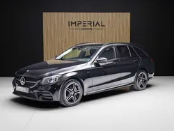 Preto Usado 2019 Mercedes C300e AMG line Carrinha | € 30.950 (Preço justo)