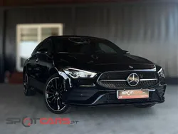 Preto Usado 2022 Mercedes CLA250 Shooting Brake AMG line Carrinha | € 35.890