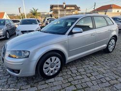 Cinza Usado 2007 Audi A3 Sportback Sport Citadino | € 7.250