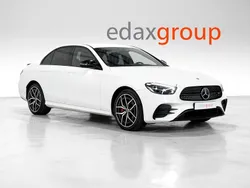 Branco Usado 2022 Mercedes E300 AMG line Sedan | € 43.990 (Preço justo)