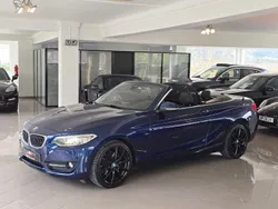 Azul Usado 2014 BMW 220 Sport Line Cabrios | € 20.950 (Bom preço)
