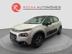 Amarelo Usado 2019 Citroën C3 Feel Citadino | € 9.999 (Preço justo)