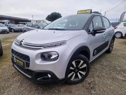 Cinzento Usado 2018 Citroën C3 PureTech Citadino | € 8.990 (Preço justo)