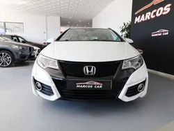 Branco Usado 2017 Honda Civic Elegance Carrinha | € 17.400 (Preço justo)