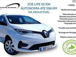Branco Usado 2020 Renault Zoe Life Citadino | € 14.990 (Preço justo)