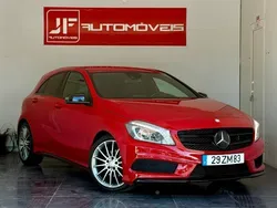 Vermelho Usado 2013 Mercedes A200 AMG line | € 14.900
