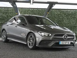 Cinza Usado 2019 Mercedes CLA180 AMG line Sedan | € 29.650 (Caro)