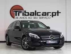 Preto Usado 2016 Mercedes C200 Avantgarde Carrinha | € 20.900 (Preço justo)