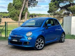 Azul Usado 2015 Fiat 500 Lounge Citadino | € 10.900 (Preço elevado)