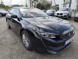 Preto Usado 2021 Peugeot 508 Allure Carrinha | € 18.900 (Preço justo)