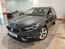 Cinza Usado 2021 Seat Leon FR Carrinha | € 25.200 (Preço justo)