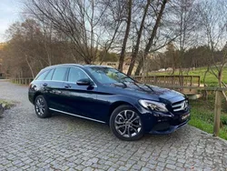 Azul Usado 2018 Mercedes C200 Avantgarde Carrinha | € 22.990 (Caro)