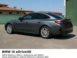 Cinza Usado 2024 BMW i4 Sedan | € 46.990 (Super Preço)