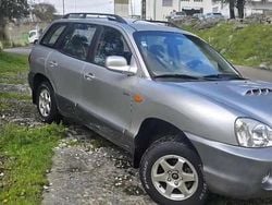 Cinzento Usado 2002 Hyundai Santa Fe SUV | € 2.300