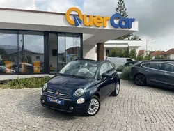 Azul Usado 2019 Fiat 500C Lounge Cabrios | € 12.990 (Preço justo)