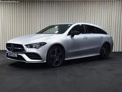 Cinza Usado 2021 Mercedes CLA250e AMG line Sedan | € 27.990 (Super Preço)