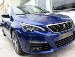 Azul (metalizado) Usado 2018 Peugeot 308 GT-line Citadino | € 16.900 (Preço elevado)
