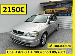 Cinzento Usado 2002 Opel Astra | € 2.150 (Preço elevado)