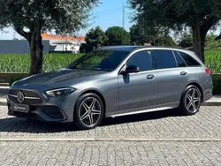 Cinza escuro Usado 2023 Mercedes C300e AMG line Carrinha | € 43.900 (Super Preço)